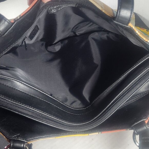 Frankie & Johnnie Women Embellished LA City Scene Tote Bag - Picture 12 of 15